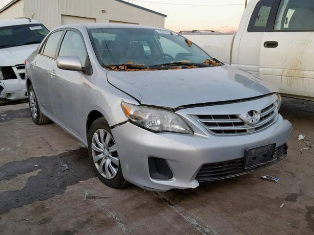 5YFBU4EE1DP100662 - 2013 TOYOTA COROLLA BA SILVER photo 1