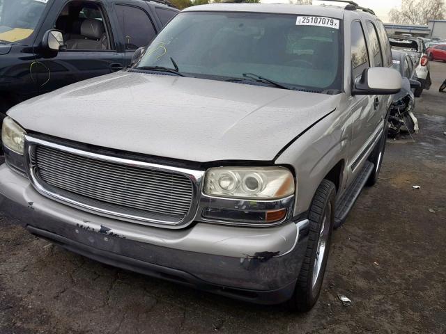 1GKEC13T44R162647 - 2004 GMC YUKON GRAY photo 2