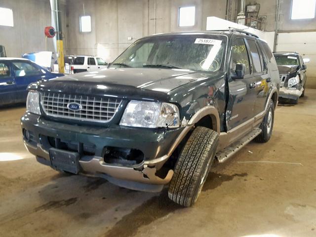 1FMZU74E52ZC27463 - 2002 FORD EXPLORER E GREEN photo 2