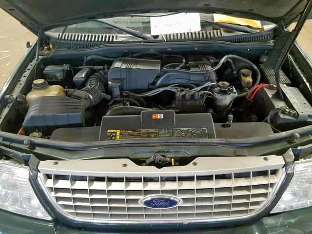 1FMZU74E52ZC27463 - 2002 FORD EXPLORER E GREEN photo 7