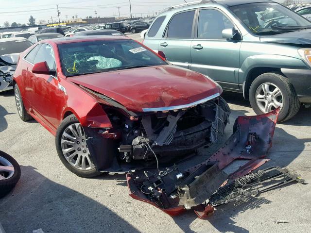 1G6DP1ED3B0112246 - 2011 CADILLAC CTS PREMIU RED photo 1