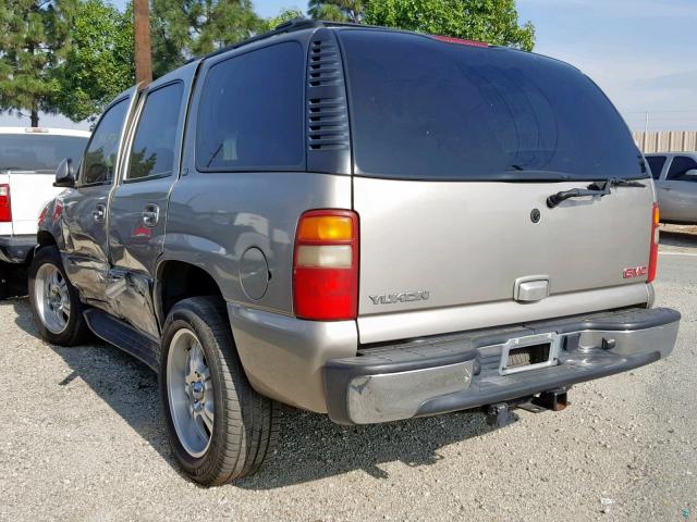 1GKEC13T33R290439 - 2003 GMC YUKON GOLD photo 3