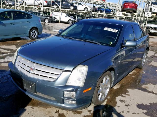 1G6DC67A360186428 - 2006 CADILLAC STS BLUE photo 2
