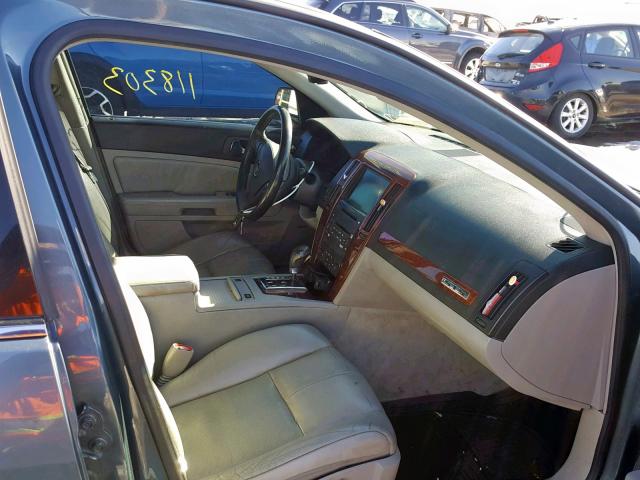 1G6DC67A360186428 - 2006 CADILLAC STS BLUE photo 5