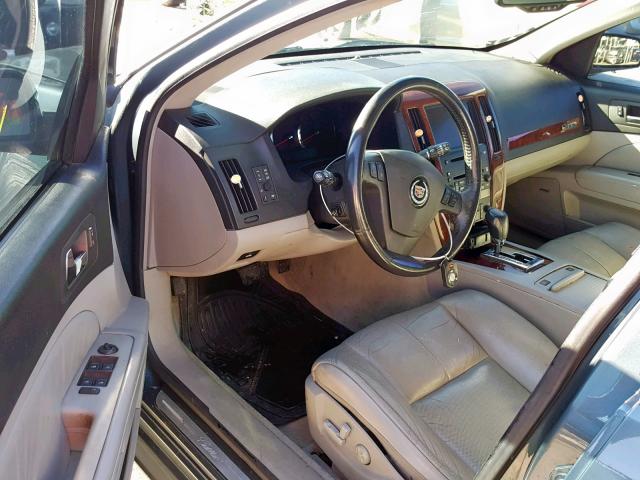 1G6DC67A360186428 - 2006 CADILLAC STS BLUE photo 9