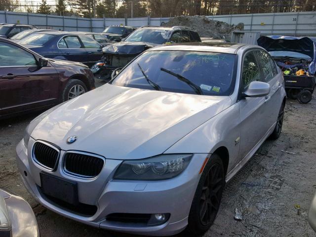 WBAPK5C51BA657803 - 2011 BMW 328 XI SUL SILVER photo 2