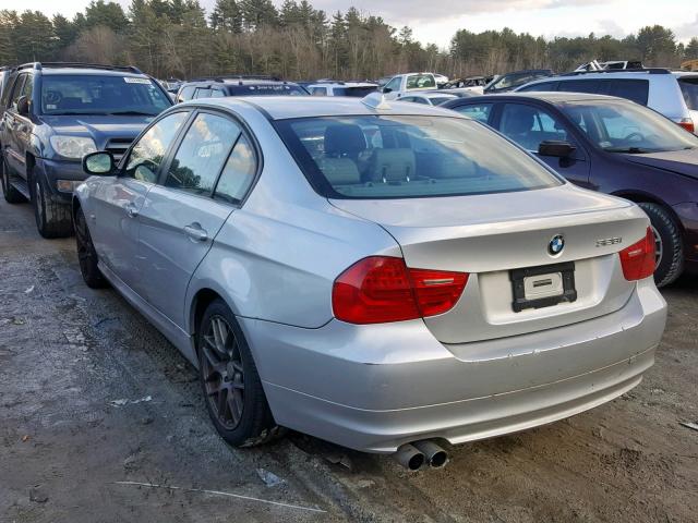 WBAPK5C51BA657803 - 2011 BMW 328 XI SUL SILVER photo 3