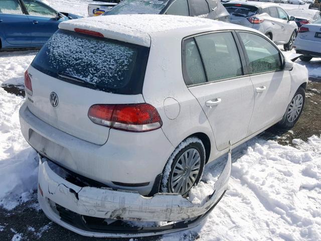 WVWDB7AJ5EW004285 - 2014 VOLKSWAGEN GOLF 白色 照片 4