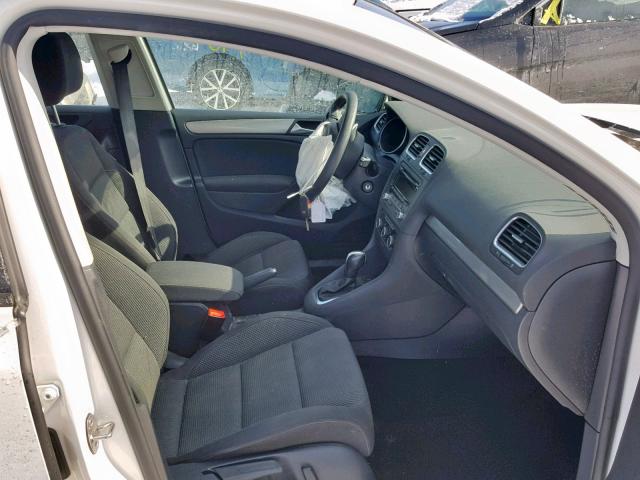 WVWDB7AJ5EW004285 - 2014 VOLKSWAGEN GOLF 白色 照片 5