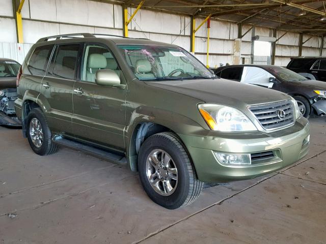 JTJBT20X480154809 - 2008 LEXUS GX 470 GREEN photo 1