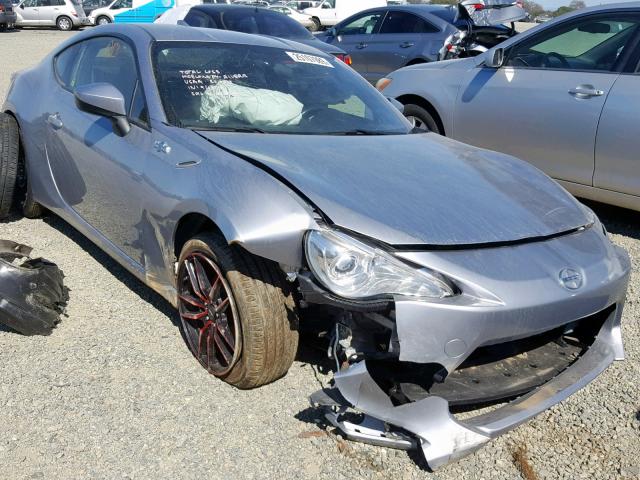 JF1ZNAA15G8708123 - 2016 TOYOTA SCION FR-S SILVER photo 1