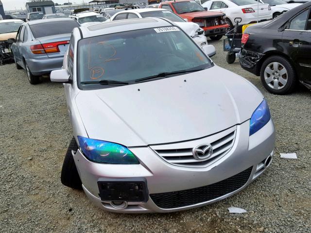 JM1BK323141119820 - 2004 MAZDA 3 S SILVER photo 1