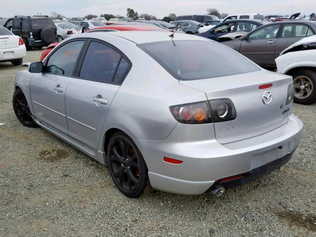 JM1BK323141119820 - 2004 MAZDA 3 S SILVER photo 3