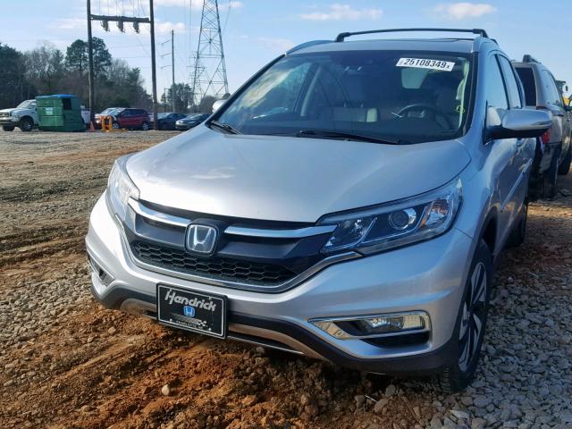 5J6RM3H95GL004855 - 2016 HONDA CR-V TOURI GRAY photo 2