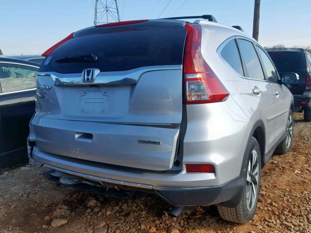 5J6RM3H95GL004855 - 2016 HONDA CR-V TOURI GRAY photo 4