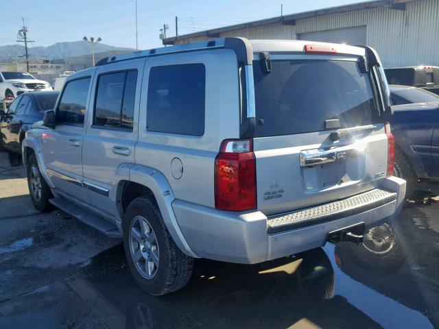 1J8HG58297C530275 - 2007 JEEP COMMANDER SILVER photo 3