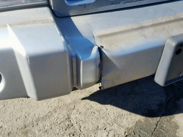 1J8HG58297C530275 - 2007 JEEP COMMANDER SILVER photo 9