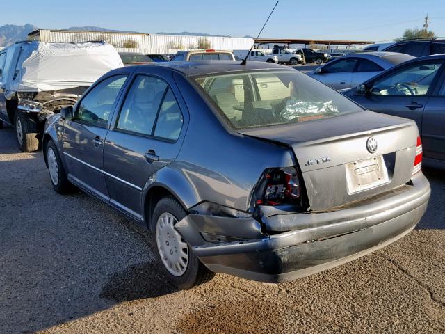 3VWRK69M94M033833 - 2004 VOLKSWAGEN JETTA GL CHARCOAL photo 3