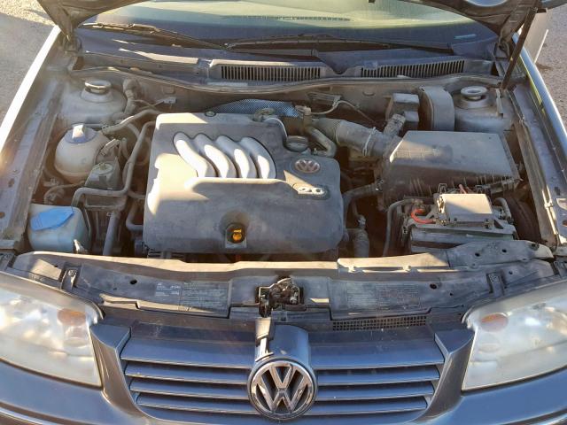 3VWRK69M94M033833 - 2004 VOLKSWAGEN JETTA GL CHARCOAL photo 7