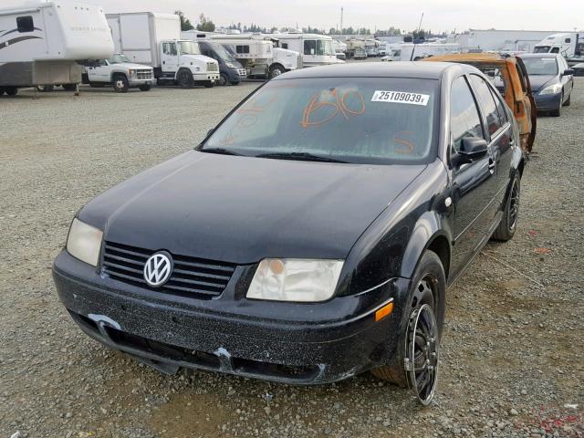 3VWRK69M13M042699 - 2003 VOLKSWAGEN JETTA GL BLACK photo 2