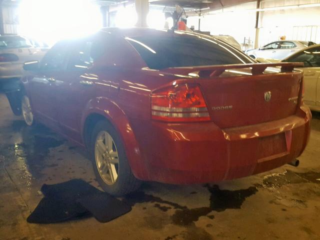 1B3CC5FB7AN185731 - 2010 DODGE AVENGER R/ RED photo 3