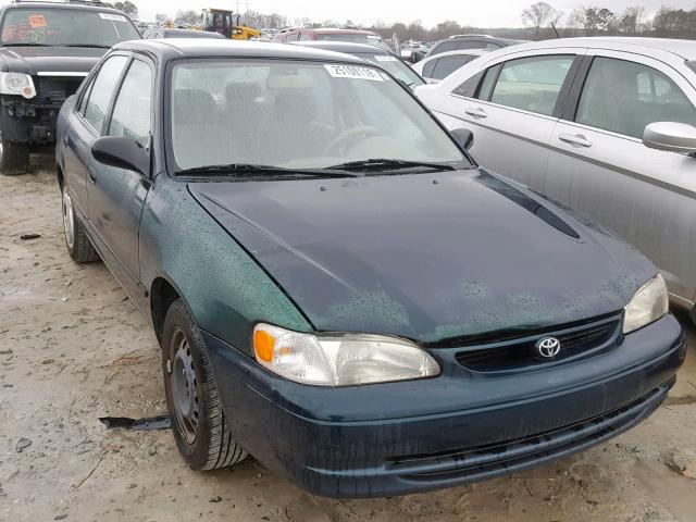 1NXBR12E0XZ191320 - 1999 TOYOTA COROLLA VE GREEN photo 1