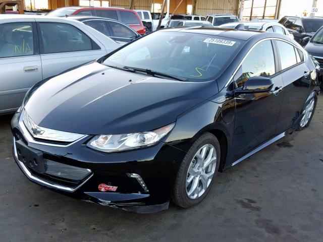 1G1RD6S54JU150154 - 2018 CHEVROLET VOLT PREMI BLACK photo 2