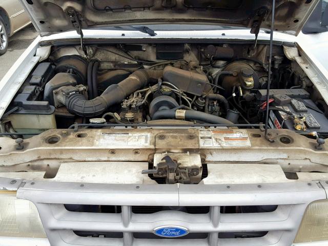 1FTCR10A1PTA63070 - 1993 FORD RANGER WHITE photo 7