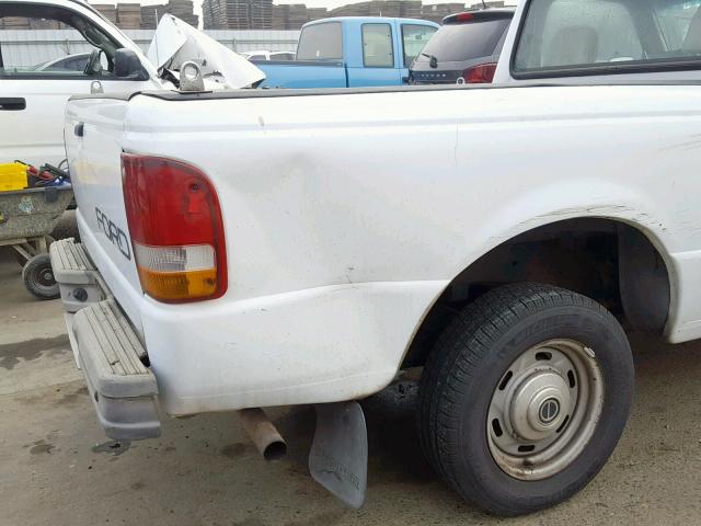 1FTCR10A1PTA63070 - 1993 FORD RANGER WHITE photo 9