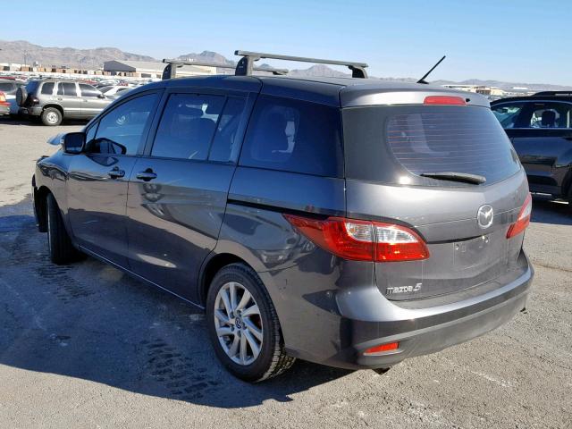 JM1CW2BL9E0167057 - 2014 MAZDA 5 SPORT GRAY photo 3