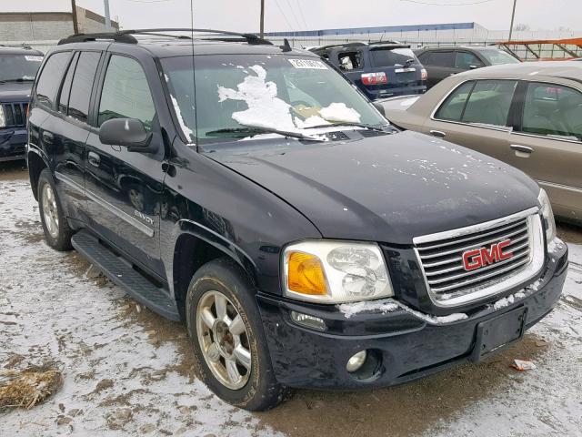 1GKDT13S962210898 - 2006 GMC ENVOY BLACK photo 1