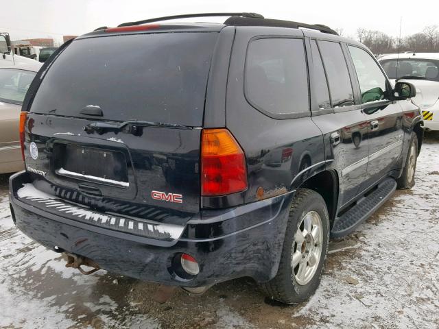 1GKDT13S962210898 - 2006 GMC ENVOY BLACK photo 4