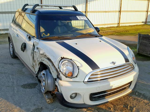 WMWZF3C58CT489259 - 2012 MINI COOPER CLU TWO TONE photo 1