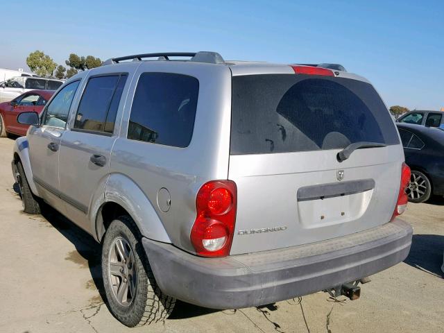 1D4HD38N56F191657 - 2006 DODGE DURANGO SX GRAY photo 3