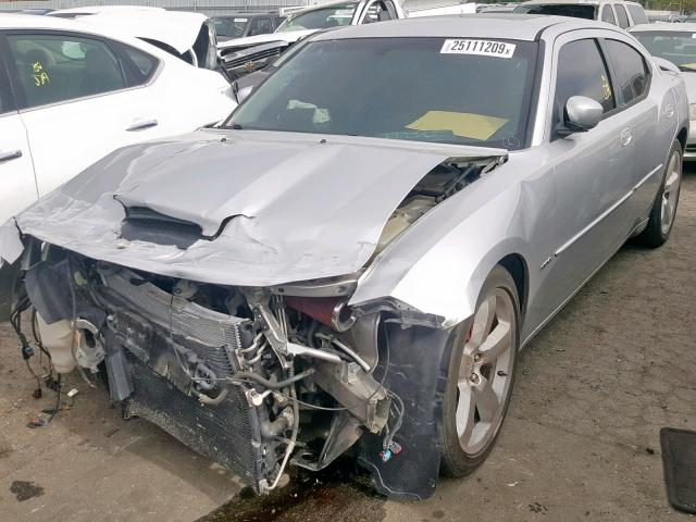 2B3LA73W86H506314 - 2006 DODGE CHARGER SR GRAY photo 2