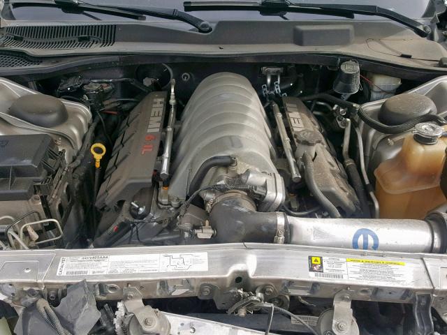 2B3LA73W86H506314 - 2006 DODGE CHARGER SR GRAY photo 7