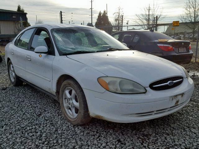 1FAFP55U32A167292 - 2002 FORD TAURUS SES WHITE photo 1