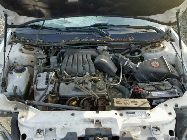 1FAFP55U32A167292 - 2002 FORD TAURUS SES WHITE photo 7