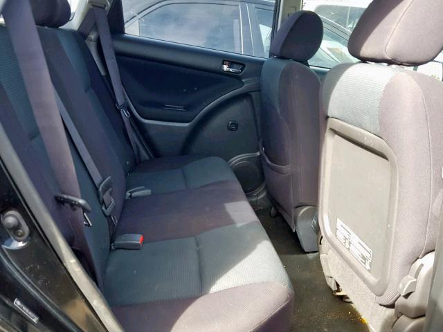 2T1KR30E46C577107 - 2006 TOYOTA COROLLA MA BLACK photo 6