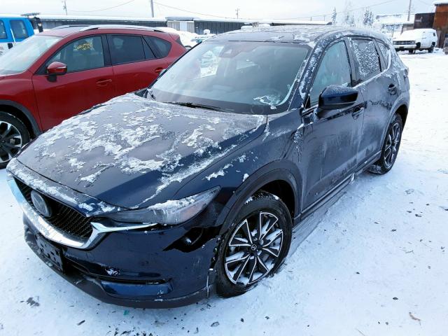 JM3KFBDM7J0364313 - 2018 MAZDA CX-5 GRAND BLUE photo 2