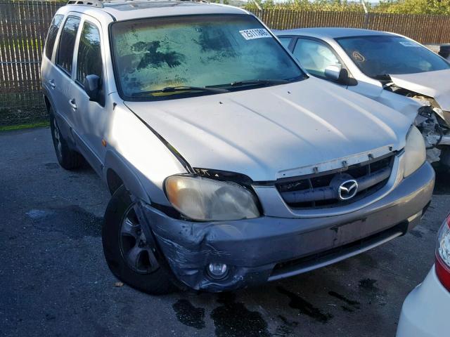 4F2YU09171KM12649 - 2001 MAZDA TRIBUTE LX SILVER photo 1