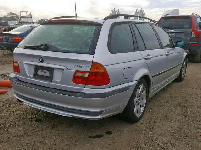 WBAAR3344YJB35482 - 2000 BMW 323 IT SILVER photo 4