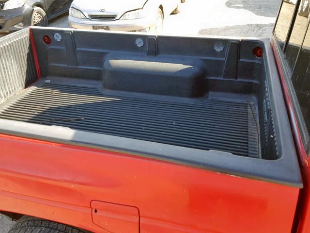 1N6SD11S4NC346753 - 1992 NISSAN TRUCK SHOR RED photo 6