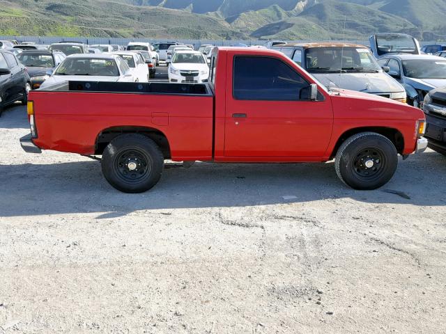 1N6SD11S4NC346753 - 1992 NISSAN TRUCK SHOR RED photo 9