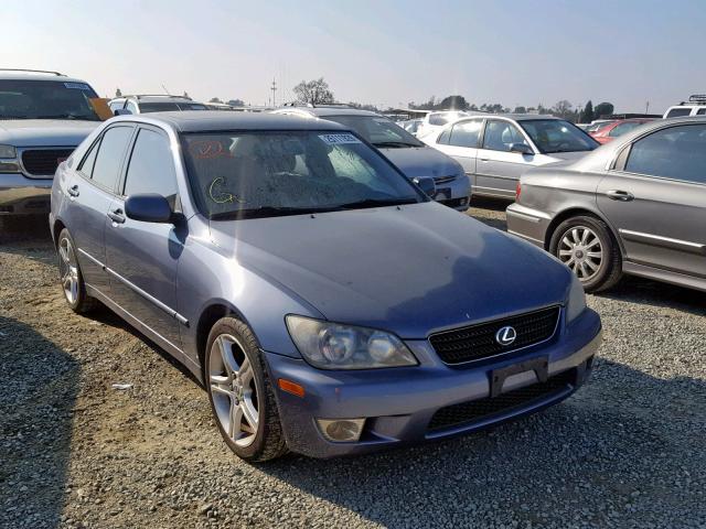 JTHBD192750095525 - 2005 LEXUS IS 300 BLUE photo 1