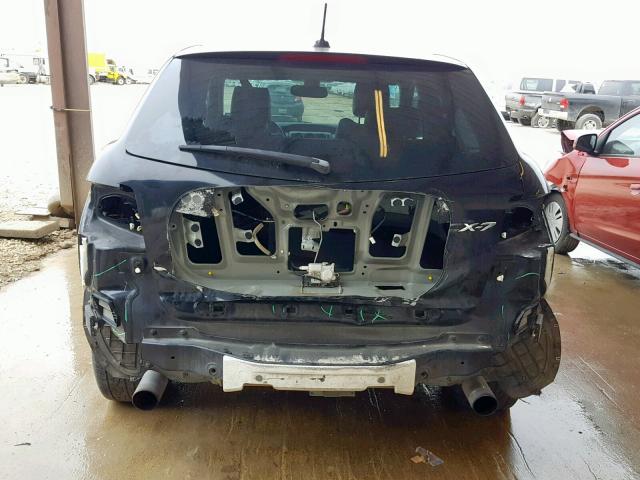 JM3ER2W30A0303359 - 2010 MAZDA CX-7 BLACK photo 9