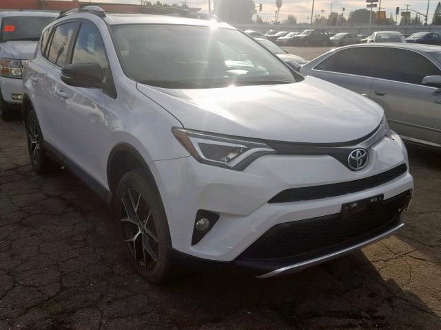 2T3NFREV3GW304250 - 2016 TOYOTA RAV4 SE WHITE photo 1