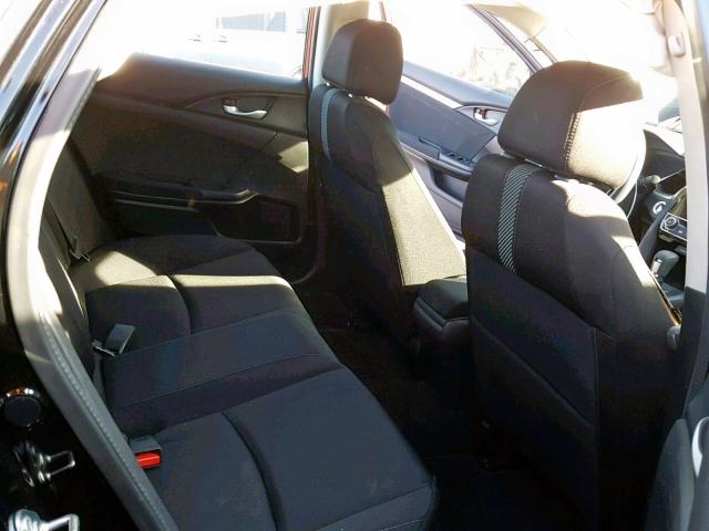 2HGFC2F7XGH543011 - 2016 HONDA CIVIC EX BLACK photo 6