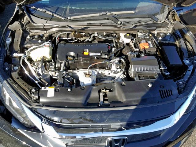 2HGFC2F7XGH543011 - 2016 HONDA CIVIC EX BLACK photo 7