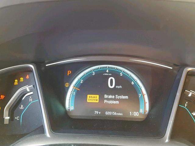 2HGFC2F7XGH543011 - 2016 HONDA CIVIC EX BLACK photo 8